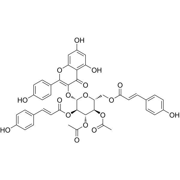 3'',4''-Di-O-acetyl-2'',6''-di-O-p-coumaroylastragalinͼƬ