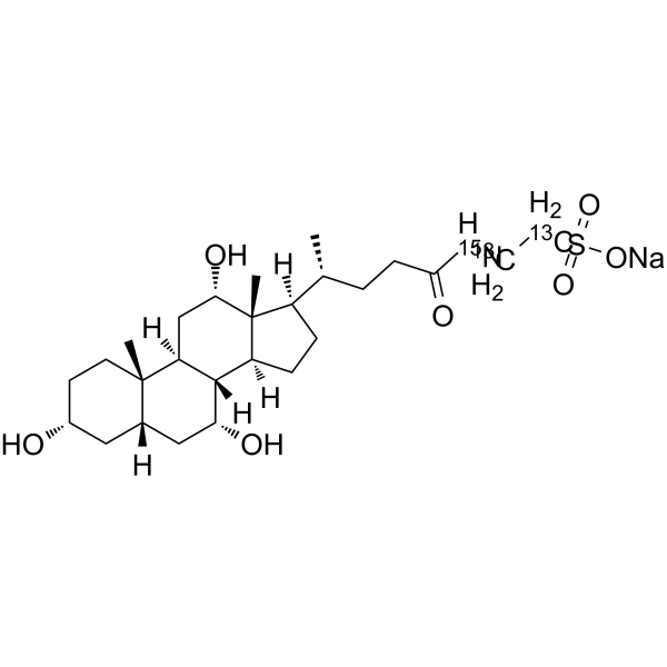 Taurocholic acid-13C2,15N sodiumͼƬ