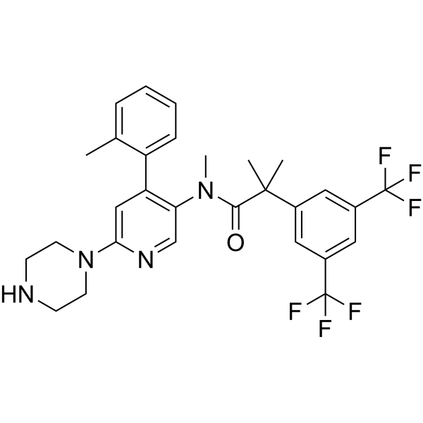 Netupitant metabolite N-desmethyl NetupitantͼƬ