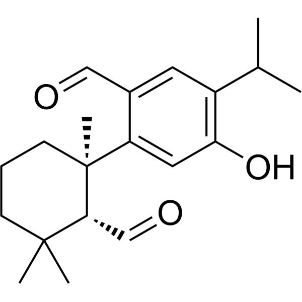 2-((1R,2R)-2-Formyl-1,3,3-trimethylcyclohexyl)-4-hydroxy-5-isopropylbenzaldehydeͼƬ