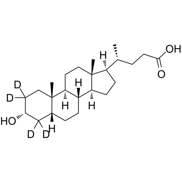 Lithocholic Acid-d4ͼƬ