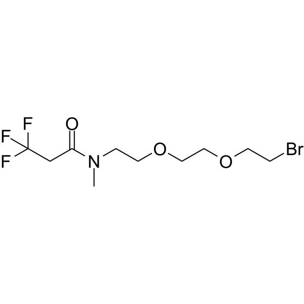 N-Ethyl-3,3,3-trifluoro-N-methylpropanamide-PEG2-BrͼƬ