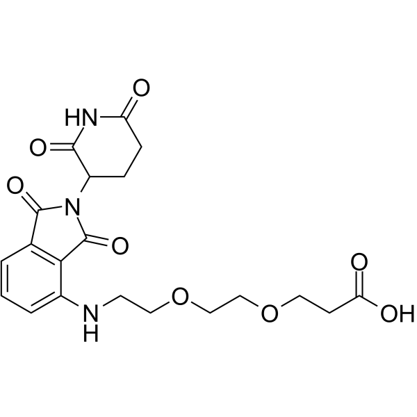 Pomalidomide-PEG2-COOHͼƬ