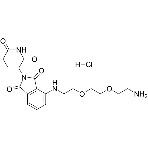 Thalidomide-PEG2-C2-NH2 hydrochlorideͼƬ