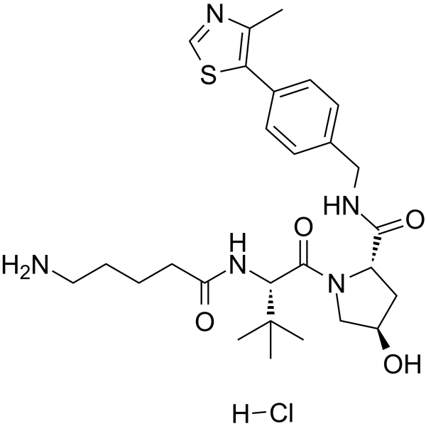 (S,R,S)-AHPC-C4-NH2 hydrochlorideͼƬ