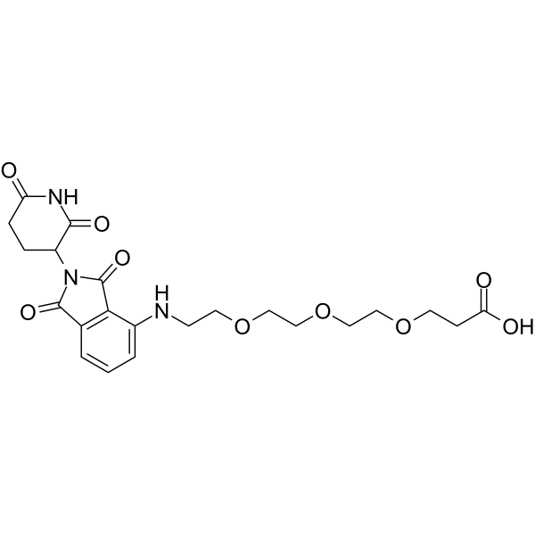 Thalidomide-NH-PEG3-propionic acidͼƬ