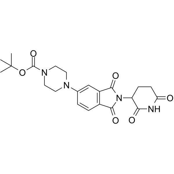 Thalidomide-piperazine-BocͼƬ