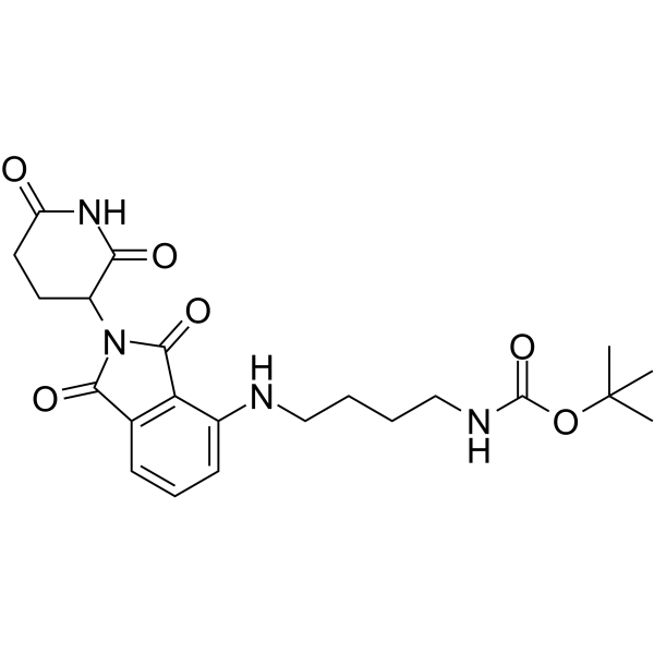 Thalidomide-NH-C4-NH-BocͼƬ