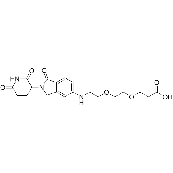 Glutarimide-Isoindolinone-NH-PEG2-COOHͼƬ