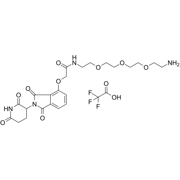 Thalidomide-O-amido-PEG3-C2-NH2 TFAͼƬ