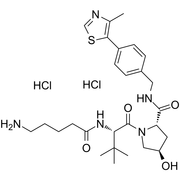 (S,R,S)-AHPC-C4-NH2 dihydrochlorideͼƬ