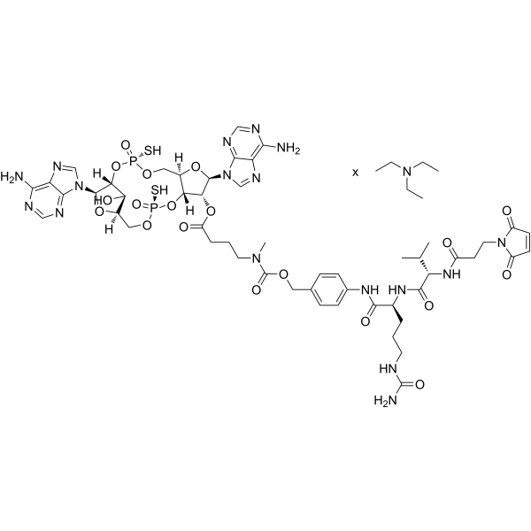 Mal-VC-PAB-(N-Me-amide-C3)-ADU-S100 triethylamineͼƬ