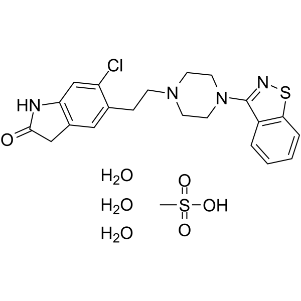 Ziprasidone mesylate trihydrateͼƬ