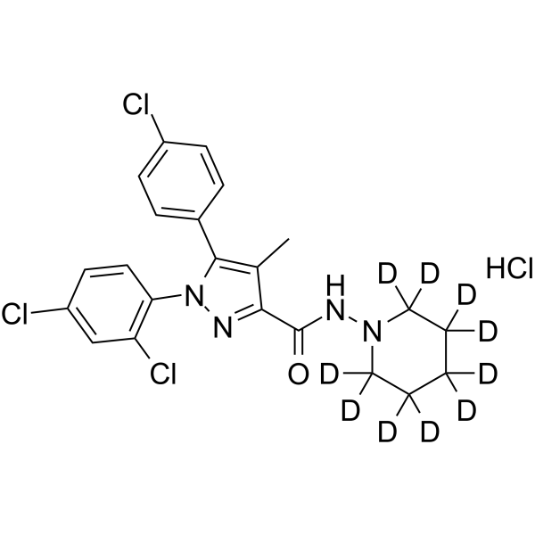 Rimonabant-d10 hydrochlorideͼƬ