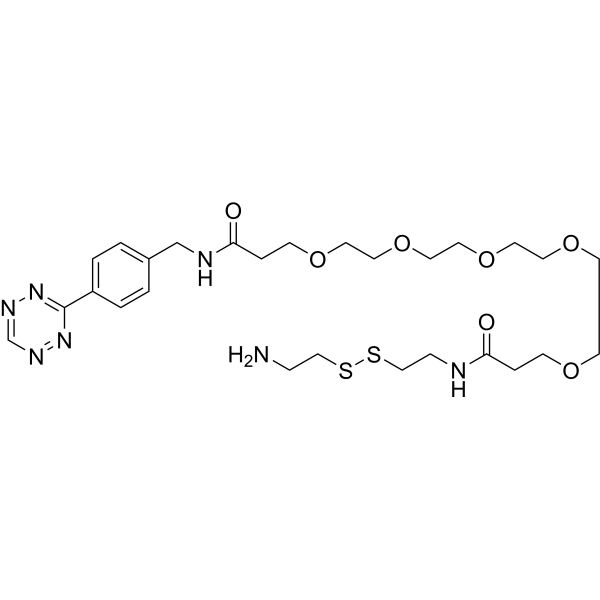 Tetrazine-PEG5-SS-amineͼƬ