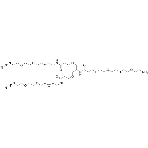 Amino-PEG4-bis-PEG3-N3ͼƬ