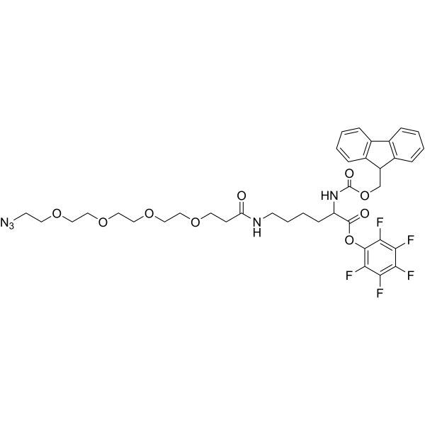 Fmoc-NH-Azide-PEG4-L-Lysine-PFP esterͼƬ