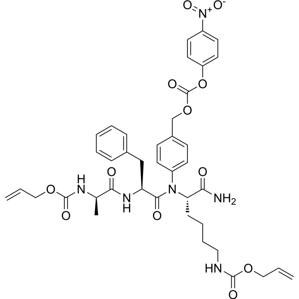 Aloc-D-Ala-Phe-Lys(Aloc)-PAB-PNPͼƬ