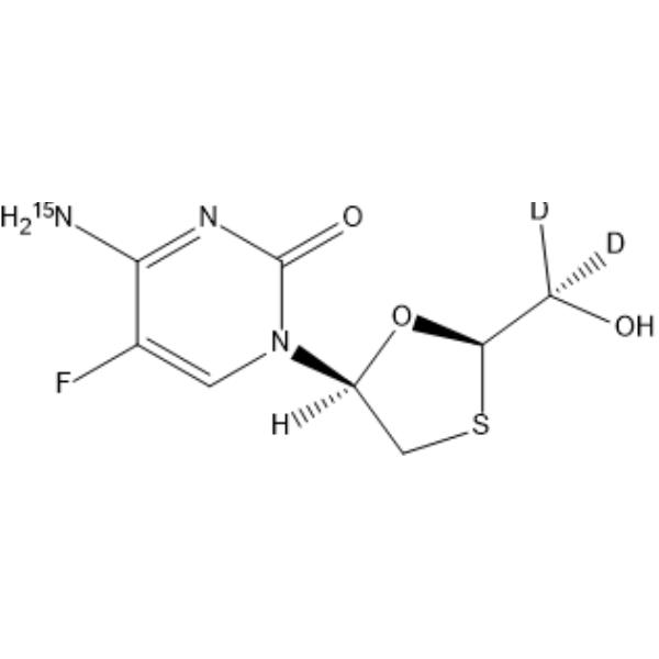 Emtricitabine-15N,d2ͼƬ