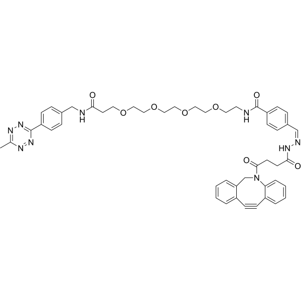 Methyltetrazine-PEG4-hydrazone-DBCOͼƬ