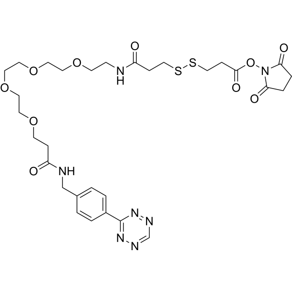 Tetrazine-PEG4-SS-NHSͼƬ