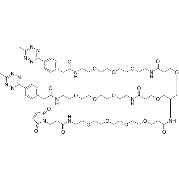 Mal-PEG4-bis-PEG3-methyltetrazineͼƬ