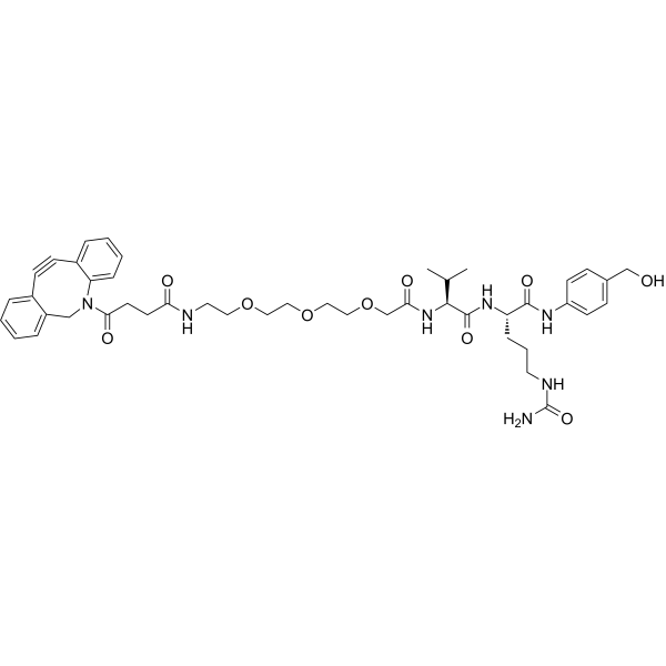 DBCO-PEG4-acetic-Val-Cit-PABͼƬ