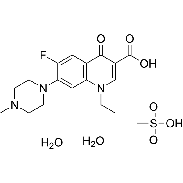 Pefloxacin Mesylate DihydrateͼƬ