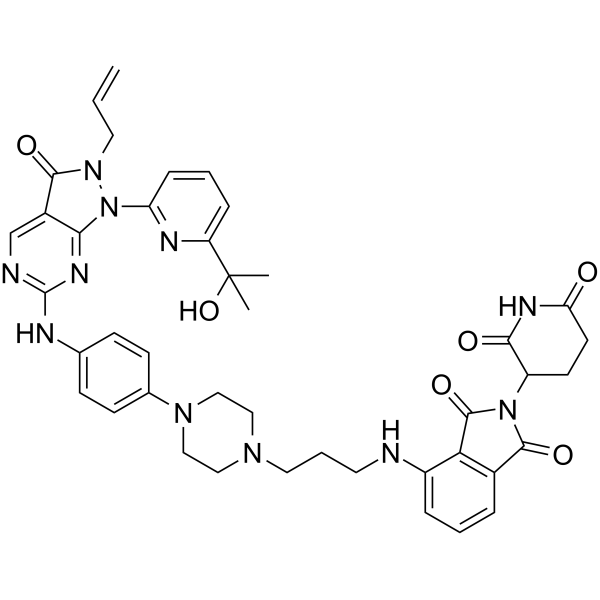 Pomalidomide-C3-adavosertibͼƬ