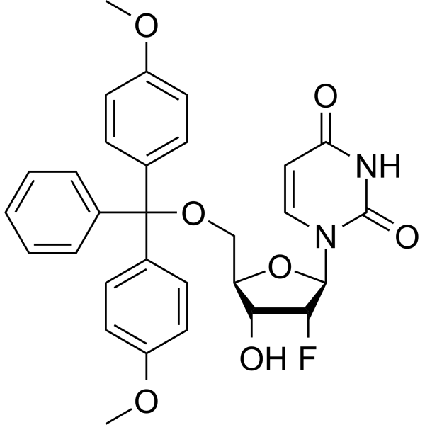 2'-Deoxy-5'-O-DMT-2'-fluorouridineͼƬ