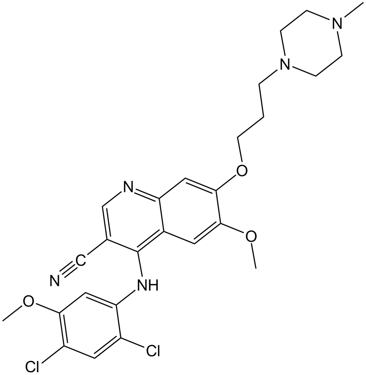 Bosutinib(SKI-606)ͼƬ