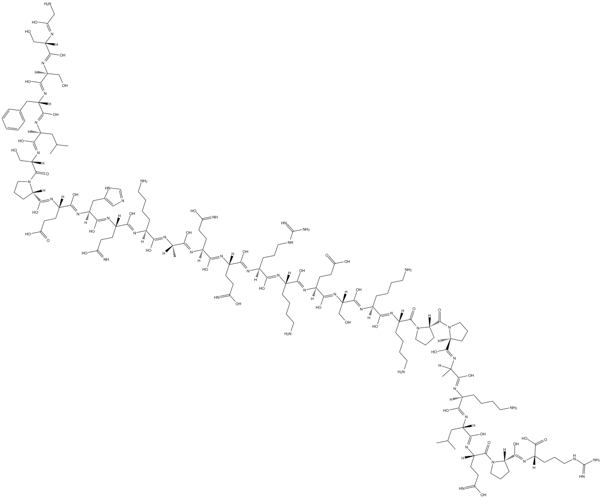 [Des-octanoyl]-Ghrelin(rat)ͼƬ