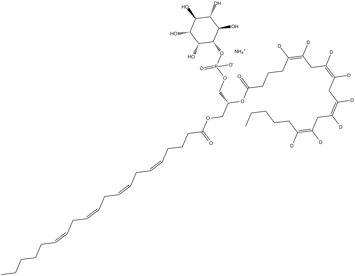 PtdIns-(1-arachidonoyl,2-arachidonoyl-d8)(ammonium salt)ͼƬ