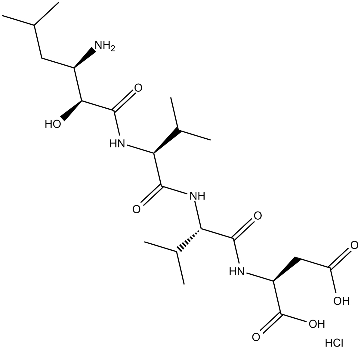 Amastatin(hydrochloride)ͼƬ