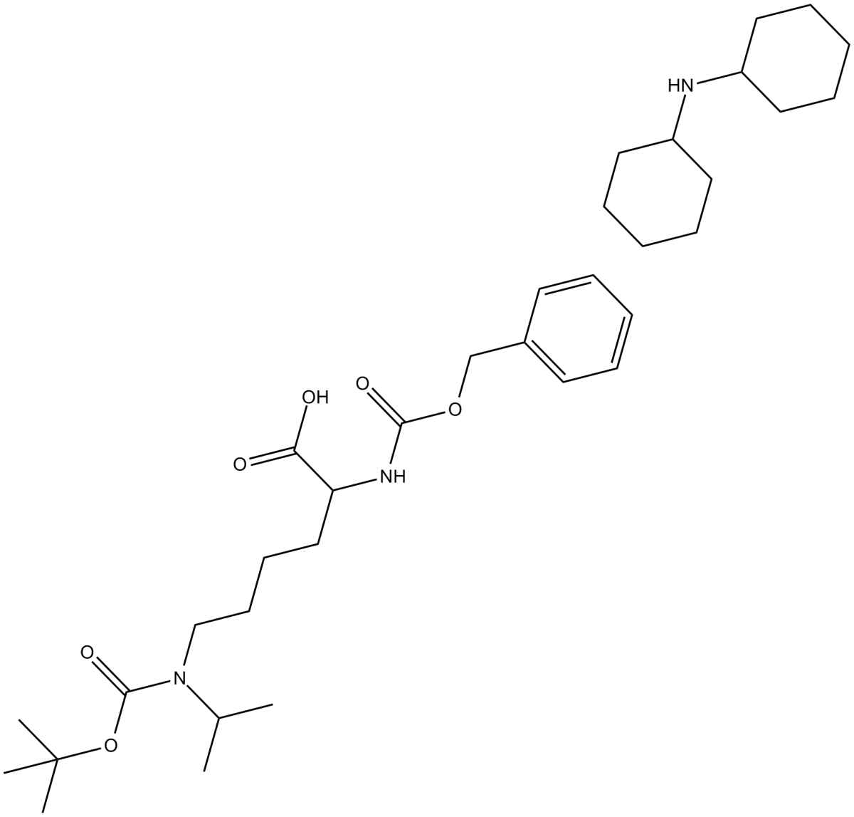 Z-Lys(Boc)(Isoproyl)-OH,DCHAͼƬ