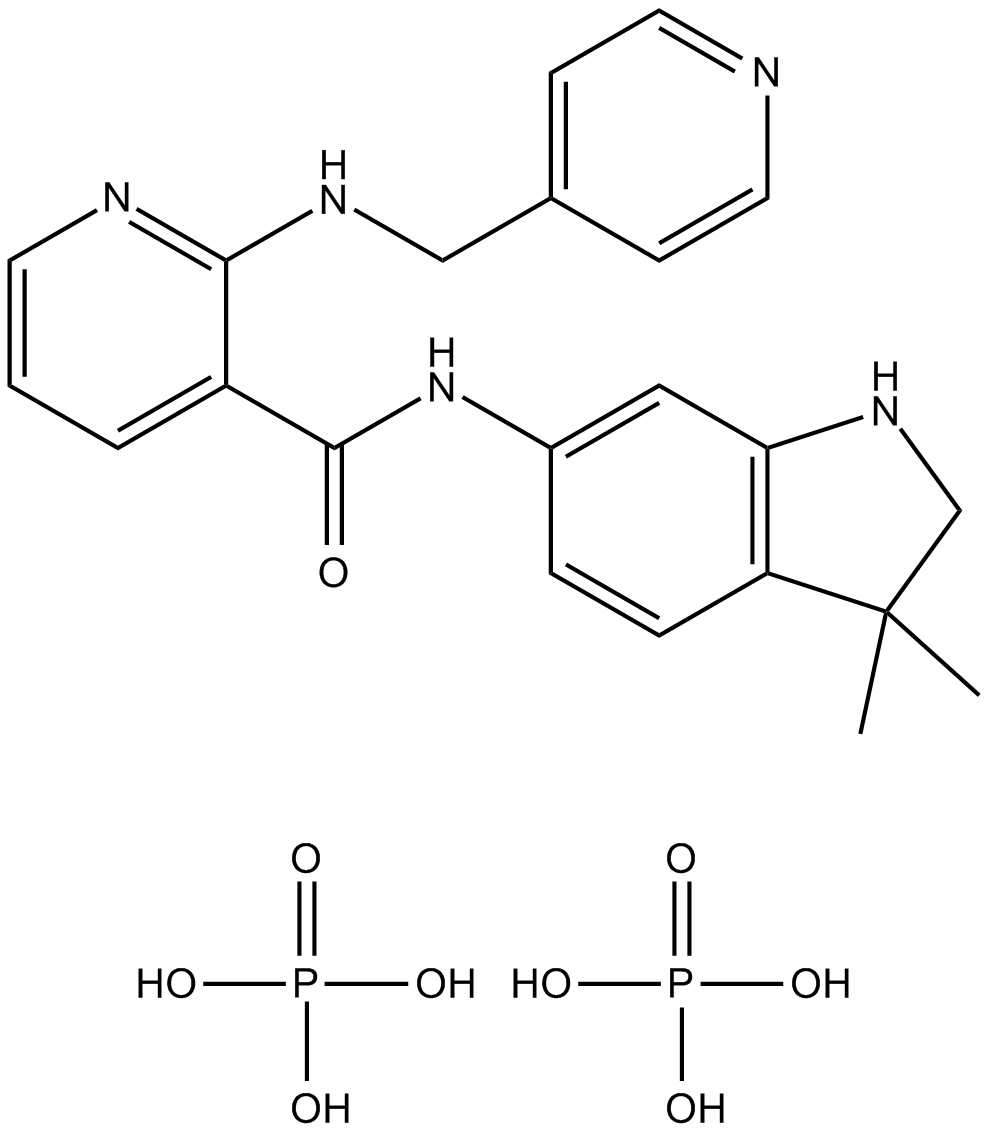 Motesanib Diphosphate(AMG-706)ͼƬ