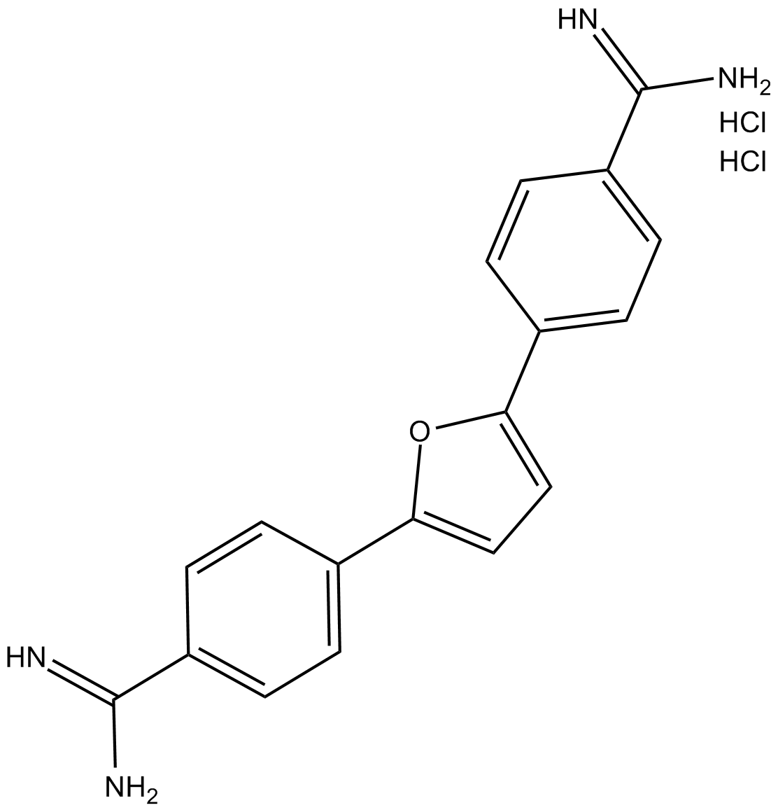 Furamidine(hydrochloride)ͼƬ