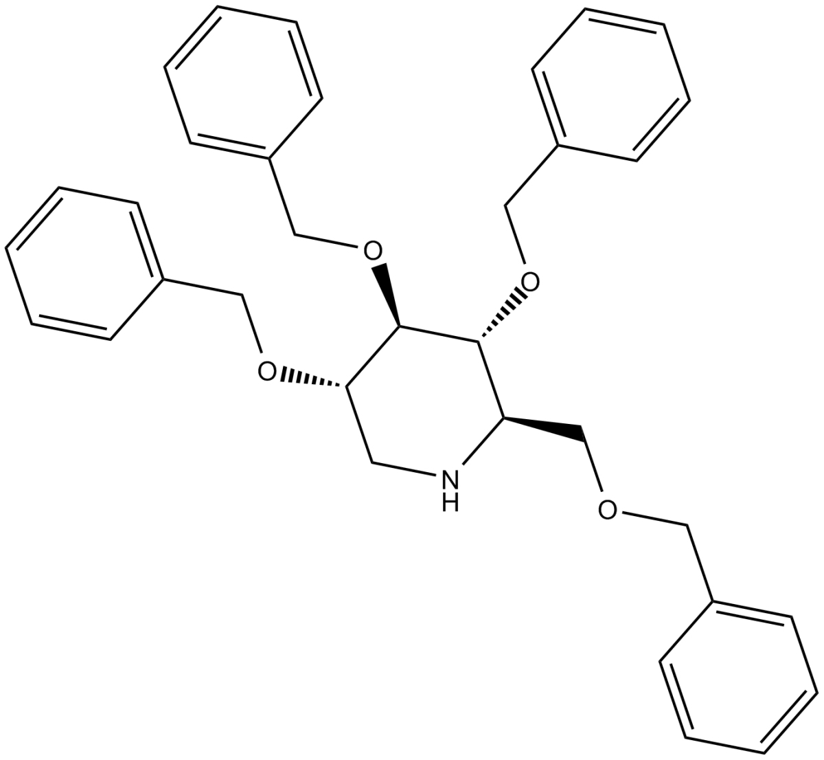 Deoxynojirimycin Tetrabenzyl EtherͼƬ