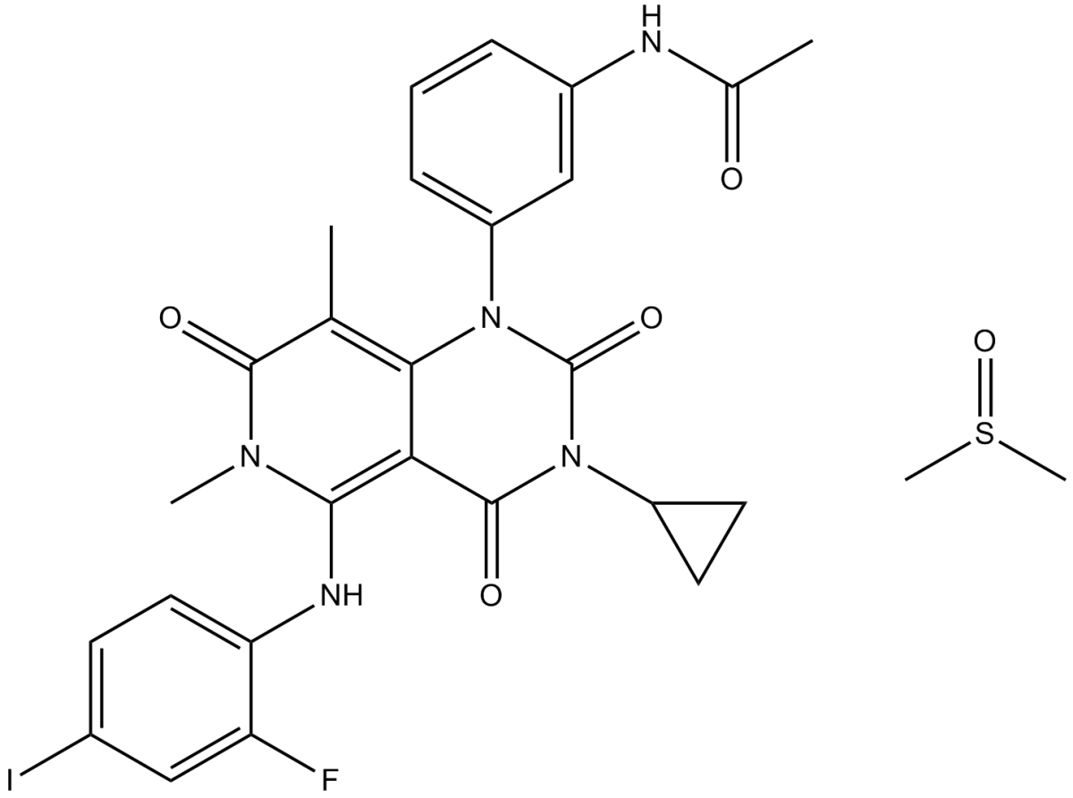 Trametinib DMSO solvateͼƬ