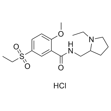 Sultopride hydrochloride(LIN-1418 hydrochloride)ͼƬ