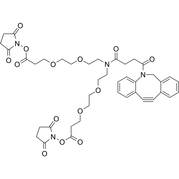 N-DBCO-N-bis(PEG2-C2-NHS ester)ͼƬ