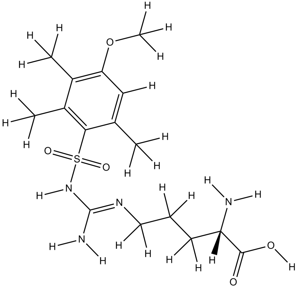 H-Arg(Mtr)-OH,1/2H2OͼƬ