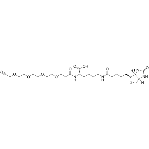 N-(Propargyl-PEG4)-biocytinͼƬ