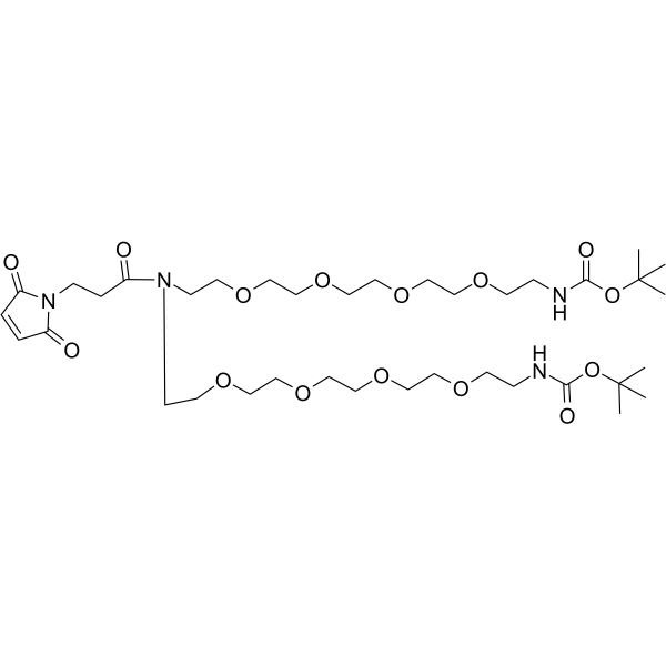 N-Mal-N-bis(PEG4-NH-Boc)ͼƬ