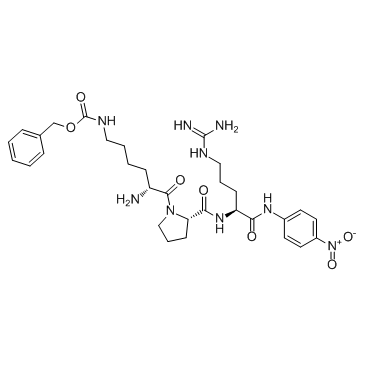 D-Lys(Z)-Pro-Arg-pNA(Chromozym Pca)ͼƬ