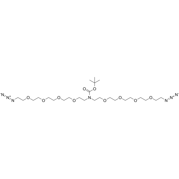 N-Boc-N-bis(PEG4-azide)ͼƬ