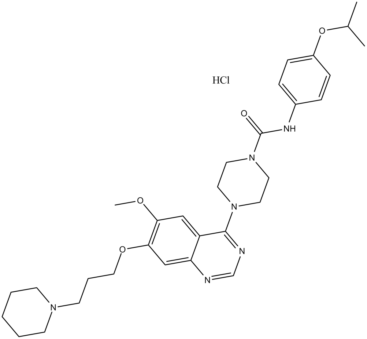 Tandutinib(MLN518)HClͼƬ