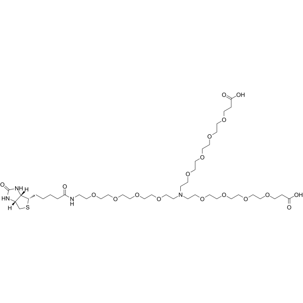 N-(Biotin-PEG4)-N-bis(PEG4-acid)ͼƬ