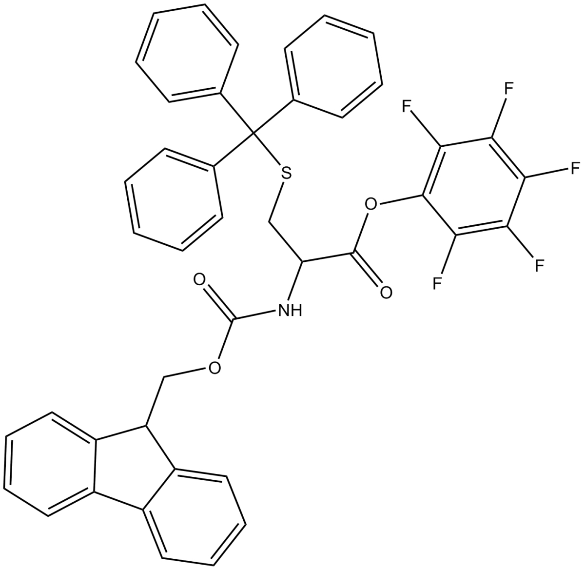 Fmoc-Cys(Trt)-OpfpͼƬ