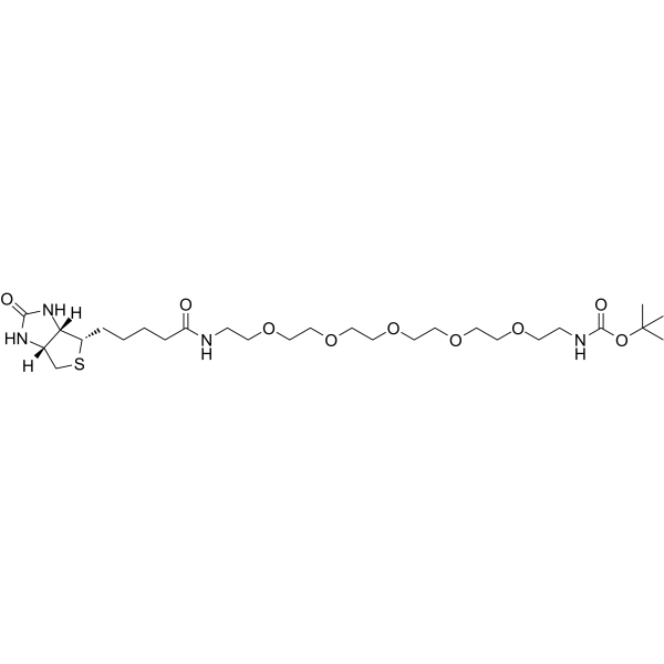 Biotin-PEG5-NH-BocͼƬ